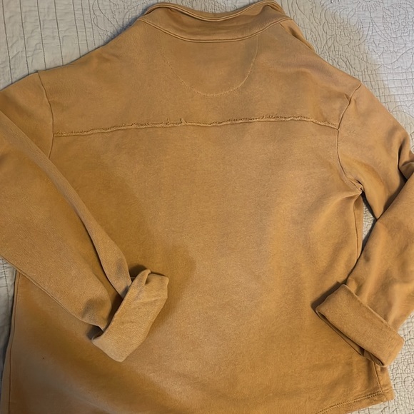 Kensie jeans size M, tan button up sweater, very stylish and cozy - Picture 7 of 7